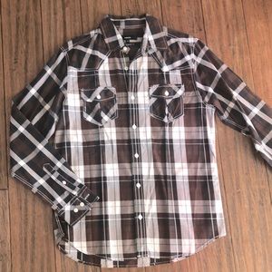 Bossini contemporary fit size medium button up for men